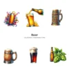 Beer PNG Clipart Collection - 83 PNG, Fathers Day Graphics, Brewing, Beer Bottle, Beer Can Printables, Commercial use, Digital download