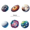 Space PNG Clipart Collection - 100 PNG, Cute Planets and Stars Graphics, Solar System Printables, Commercial use, Digital Download