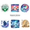 Majestic Wolves PNG Clipart Collection - 60 PNG, Wildlife Animal Graphics, Enchanted, Woodland Printables, Commercial use, Digital download