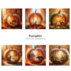Pumpkin JPG Clipart Collection - 63 JPG, Fall Woodland Graphics, Wildlife, Rustic Forest Printables, Commercial use, Digital download