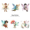 Boy Fairies PNG Clipart Collection - 68 PNG, Magical Fairy Graphics, Ethereal Fairy Printables, Commercial use, Digital download