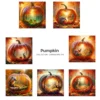 Pumpkin JPG Clipart Collection - 63 JPG, Fall Woodland Graphics, Wildlife, Rustic Forest Printables, Commercial use, Digital download