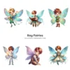 Boy Fairies PNG Clipart Collection - 68 PNG, Magical Fairy Graphics, Ethereal Fairy Printables, Commercial use, Digital download