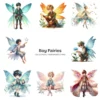 Boy Fairies PNG Clipart Collection - 68 PNG, Magical Fairy Graphics, Ethereal Fairy Printables, Commercial use, Digital download