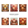 Autumn Leaves JPG Clipart Collection - 84 JPG, Fall Woodland Graphics, Wildlife, Rustic Forest Printables, Commercial use, Digital download