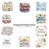 Happy Birthday Fonts PNG Clipart Collection - 200 PNG, Party Typography Graphics, Celebration Printables, Commercial use, Digital download