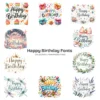 Happy Birthday Fonts PNG Clipart Collection - 200 PNG, Party Typography Graphics, Celebration Printables, Commercial use, Digital download