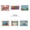 Tickets PNG Clipart Collection - 40 PNG, Event Pass Graphics, Party Ticket, Festival Movie Printable, Commercial use, Digital download