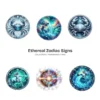 Ethereal Zodiac Signs PNG Clipart Collection - 41 PNG, Astrology Graphics, Mystical art Printable, Commercial use, Digital download