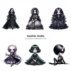 Gothic Dolls PNG Clipart Collection - 80 PNG, Eerie Graphics, Horror Doll, Haunted Printable, Commercial use, Digital download