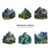 Mountain Vistas PNG Clipart Collection - 41 PNG, Forest Landscape Graphics, National Park Printable, Commercial use, Digital download