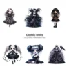Gothic Dolls PNG Clipart Collection - 80 PNG, Eerie Graphics, Horror Doll, Haunted Printable, Commercial use, Digital download