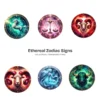Ethereal Zodiac Signs PNG Clipart Collection - 41 PNG, Astrology Graphics, Mystical art Printable, Commercial use, Digital download