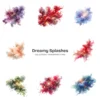Dreamy Watercolor Splashes PNG Clipart Collection - 40 PNG, Splash Graphics, Watercolor Splatter Printable, Commercial use, Digital download