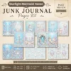 Whimsical Mermaid Junk Journal Pages - Ocean Ephemera, Under The Sea, Coral Reef, Starfish, Magical Ocean Ephemera, Digital Download