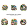 South African Springboks PNG Clipart Collection - 45 PNG, Protea Flower Graphics, Wildlife Printable, Commercial use, Digital download