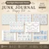 Whimsical Mermaid Junk Journal Pages - Ocean Ephemera, Under The Sea, Coral Reef, Starfish, Magical Ocean Ephemera, Digital Download