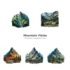 Mountain Vistas PNG Clipart Collection - 41 PNG, Forest Landscape Graphics, National Park Printable, Commercial use, Digital download