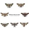 William Morris Bee PNG Clipart Collection - 55 PNG, Victorian Bee Graphics, Ornamental Patterns Printable, Commercial use, Digital download
