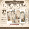 French Scrap Pack add-on set - Vintage Botanical Ephemera, French Aesthetics, Parisian Atelier Ephemera, Digital Download