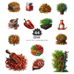 Chili PNG Clipart Collection - 44 PNG, Chilli Peppers Graphics, Chili Plant, Chilli Sauce Printables, Commercial use, Digital download