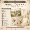 Forgotten Herbarium Junk Journal Pages - Vintage Botanical Ephemera, Nature Study, Pressed Flower, Herbal Ephemera, Digital Download