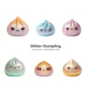 Glitter Dumpling PNG Clipart Collection - 40 PNG, Kawaii Dumpling Graphics, Sparkly Food Printable, Commercial use, Digital download