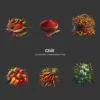 Chili PNG Clipart Collection - 44 PNG, Chilli Peppers Graphics, Chili Plant, Chilli Sauce Printables, Commercial use, Digital download