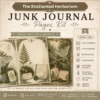 The Enchanted Herbarium Junk Journal Pages - Fernwood Herbarium Ephemera, Naturalist's Study, Woodland Nature Ephemera, Digital Download