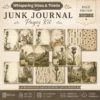 Whispering Moss & Thistle Junk Journal Pages - Woodland Nature Ephemera, Serene Forest, Fern, Mushroom, Botanical Ephemera, Digital Download