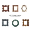 Old Vintage Frame PNG Clipart Collection - 51 PNG, Classic Baroque Frame Graphics, Antique Ornate Printable, Commercial use, Digital download