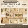 The Old Farm Almanac Junk Journal Pages - The Farm Almanac Ephemera, Country Life, Barnyard Animals, Dairy Farm Ephemera, Digital Download