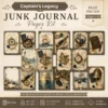Captains Legacy Junk Journal Pages - Captains Log Ephemera, Anchors, Vintage Nautical, Classic Sea Voyages Ephemera, Digital Download