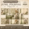 Whispering Moss & Thistle Junk Journal Pages - Woodland Nature Ephemera, Serene Forest, Fern, Mushroom, Botanical Ephemera, Digital Download