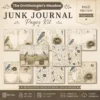 The Ornithologist's Meadow Junk Journal Pages - The Birdwatchers Ephemera, Meadowlarks and Bluebirds, Botanical Ephemera, Digital Download