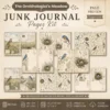 The Ornithologist's Meadow Junk Journal Pages - The Birdwatchers Ephemera, Meadowlarks and Bluebirds, Botanical Ephemera, Digital Download