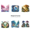 Magical Forest PNG Clipart Collection - 42 PNG, Fantasy Nature Graphics, Enchanted Scene Printables, Commercial use, Digital download