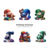 Knitting Gnomes PNG Clipart Collection - 45 PNG, Cozy Graphics, Balls of Yarn Art, Adorable Printables, Commercial use, Digital download