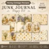 Honey Cottage Recipes Junk Journal Pages - Honey Recipe Book Ephemera, Vintage Bee and Honey, Lavender, Honeycomb Ephemera, Digital Download