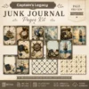 Captains Legacy Junk Journal Pages - Captains Log Ephemera, Anchors, Vintage Nautical, Classic Sea Voyages Ephemera, Digital Download