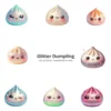 Glitter Dumpling PNG Clipart Collection - 40 PNG, Kawaii Dumpling Graphics, Sparkly Food Printable, Commercial use, Digital download