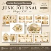 Honey Cottage Recipes Junk Journal Pages - Honey Recipe Book Ephemera, Vintage Bee and Honey, Lavender, Honeycomb Ephemera, Digital Download
