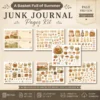 A Basket Full of Summer Junk Journal Pages - Summer In The Country Ephemera, Cottagecore Garden, Farm Animals Ephemera, Digital Download