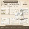 The Ornithologist's Meadow Junk Journal Pages - The Birdwatchers Ephemera, Meadowlarks and Bluebirds, Botanical Ephemera, Digital Download