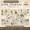 The Enchanted Herbarium Junk Journal Pages - Fernwood Herbarium Ephemera, Naturalist's Study, Woodland Nature Ephemera, Digital Download