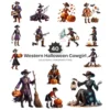 Western Halloween Cowgirl Skeleton PNG Clipart Collection - 40 PNG, Gothic Graphics, Pumpkins Printable, Commercial use, Digital download