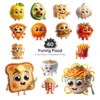 Funny Food PNG Clipart Collection - 40 PNG, Quirky and Playful Graphics, Cute Eating Printable, Commercial use, Digital Download