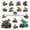 T-Rex Dinosaur Monster Truck PNG Clipart Collection - 40 PNG, Dino Truck Graphics, Boys Birthday Printable, Commercial use, Digital Download
