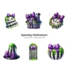 Spooky Halloween PNG Clipart Collection - 40 PNG, Creepy Ghost Graphics, Owl, Bat, Whimsical Printables, Commercial use, Digital download