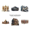 Travel Landmarks PNG Clipart Collection - 40 PNG, World Monuments Graphics, Famous Places Printables, Commercial use, Digital download